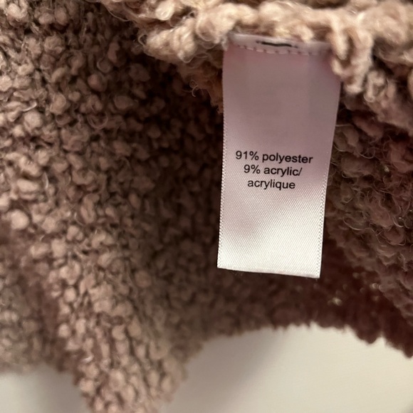 Maurice’s Women’s Textured Knit Open Front Vest Tan Small/medium - Picture 2 of 5